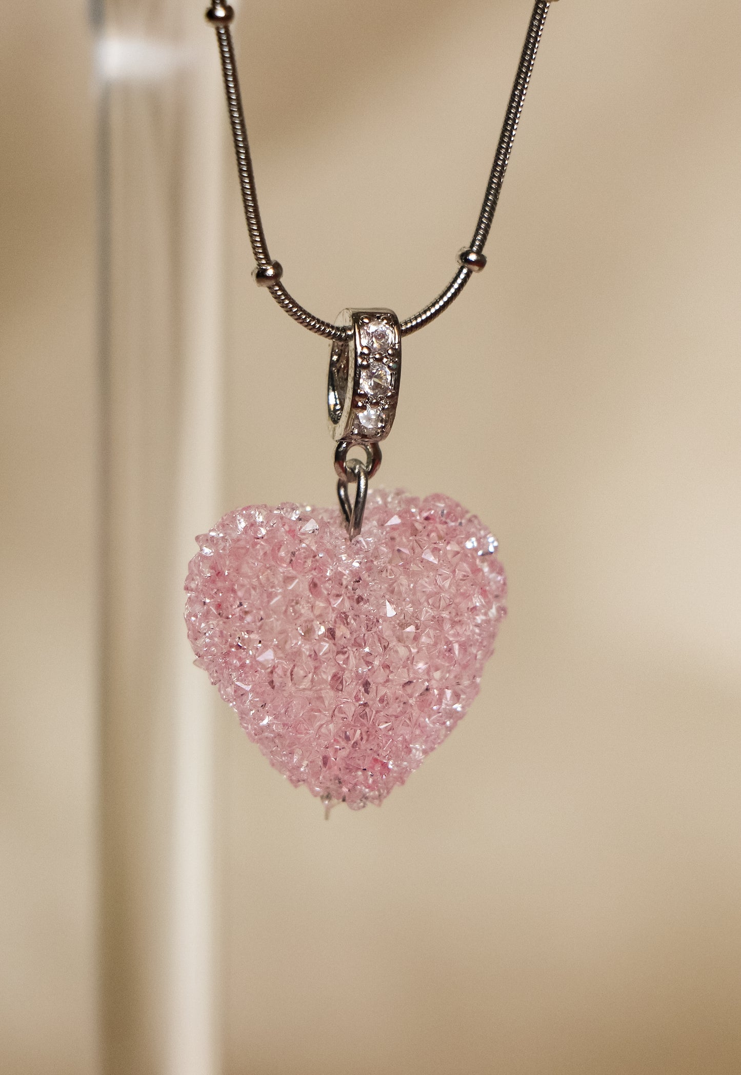 Crystalline Heart Pendant