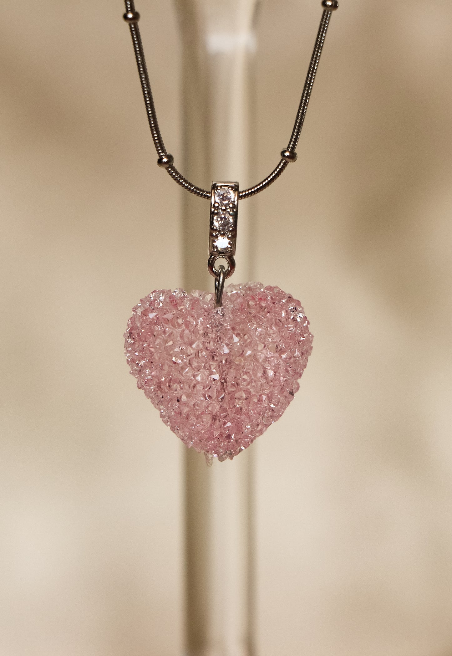 Crystalline Heart Pendant