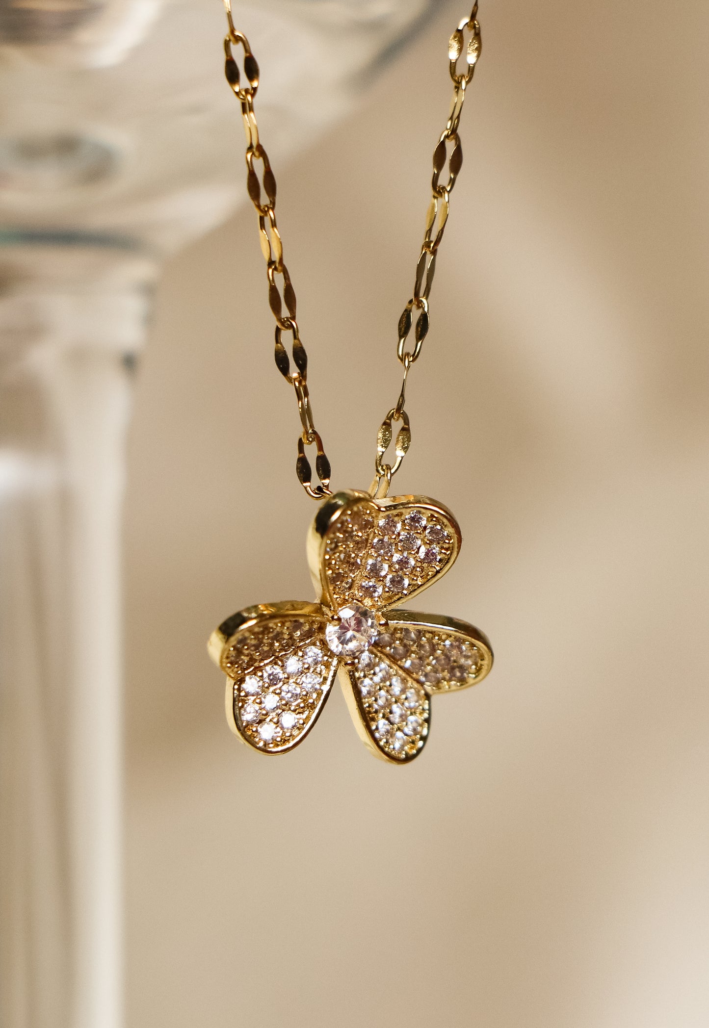 Golden Bloom Pendant