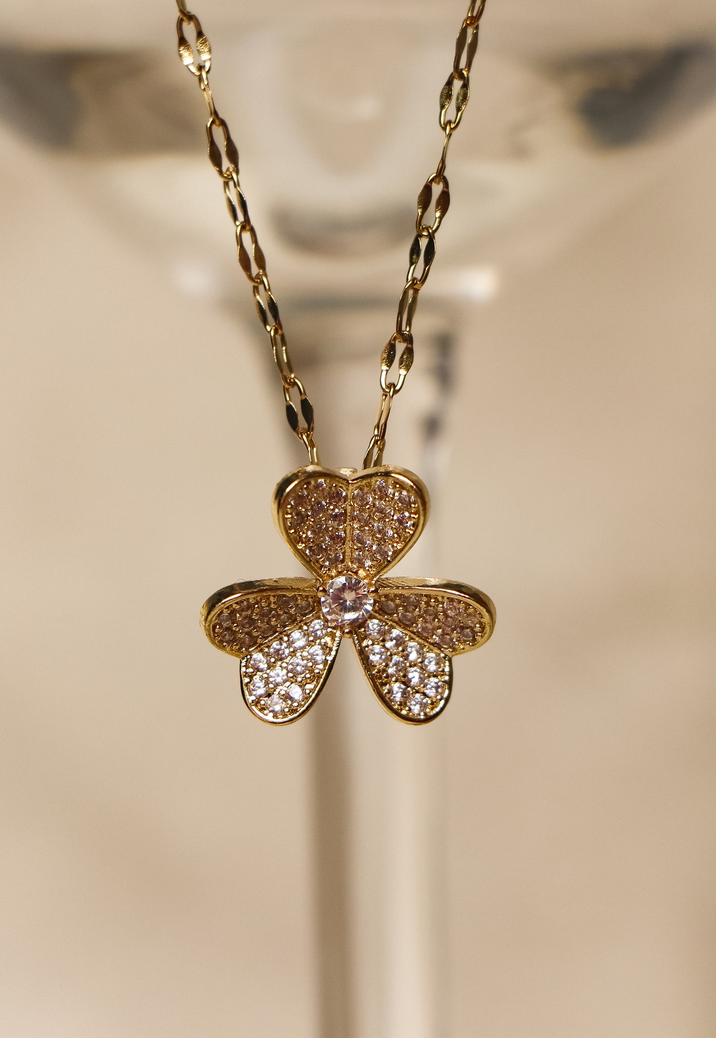 Golden Bloom Pendant