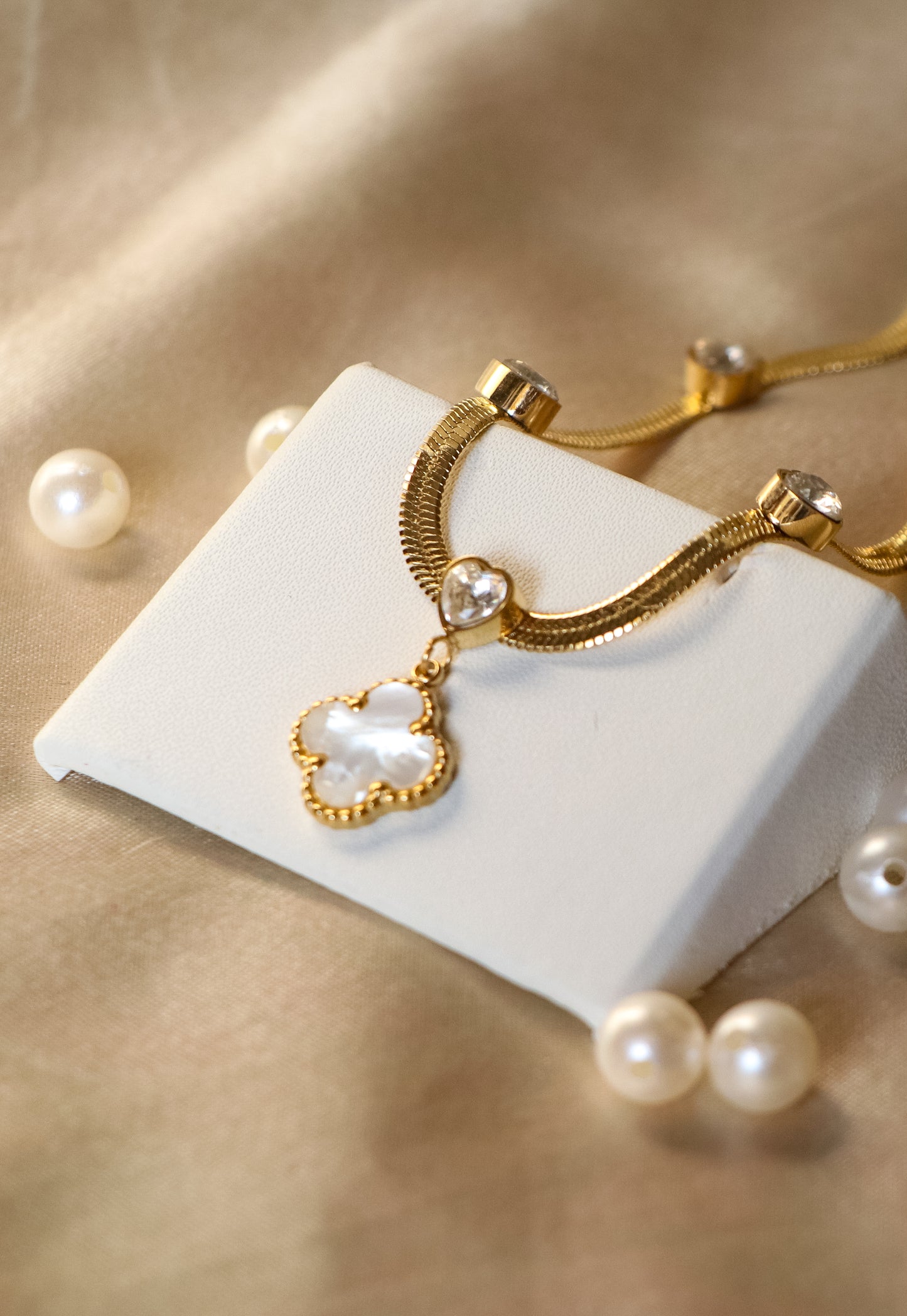 Ethereal Clover Necklace